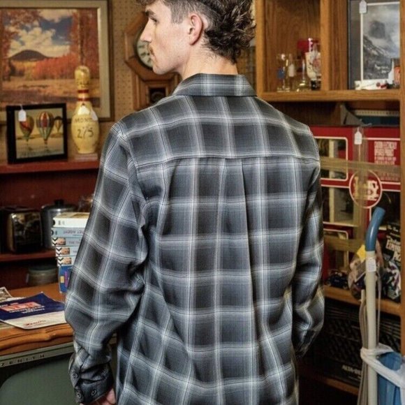 DIXXON Flannel The STATIC Flannel Shirt Men's XL - Picture 7 of 9